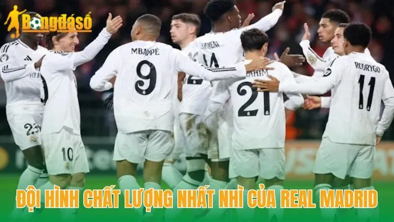 Đội hình chất lượng nhất nhì của Real Madrid