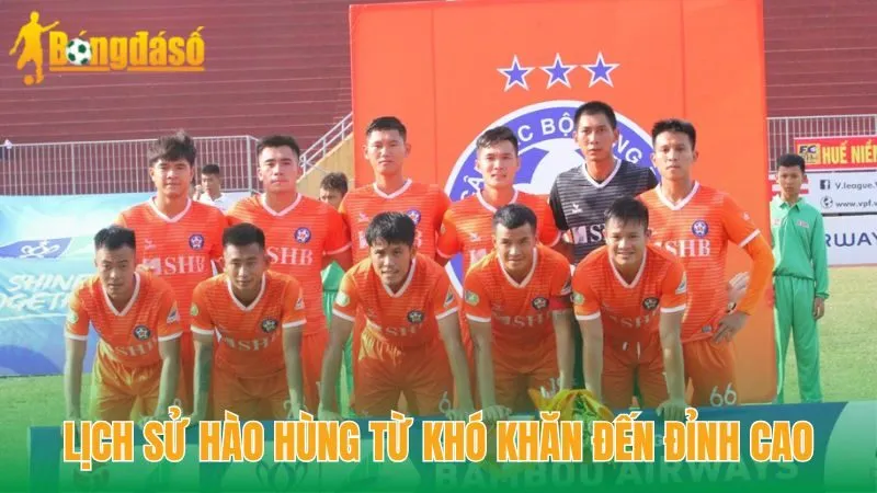 Lịch sử hào hùng từ khó khăn đến đỉnh cao