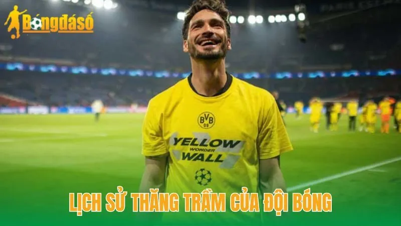 Lịch sử thăng trầm của đội bóng