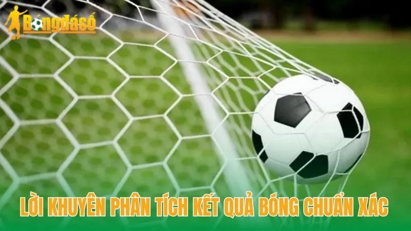 Lời khuyên phân tích kết quả bóng chuẩn xác